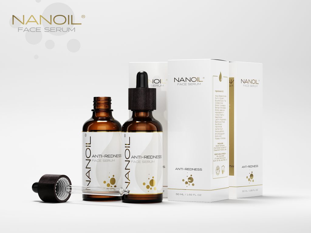 Nanoil soothing face serum for redness Nanoil