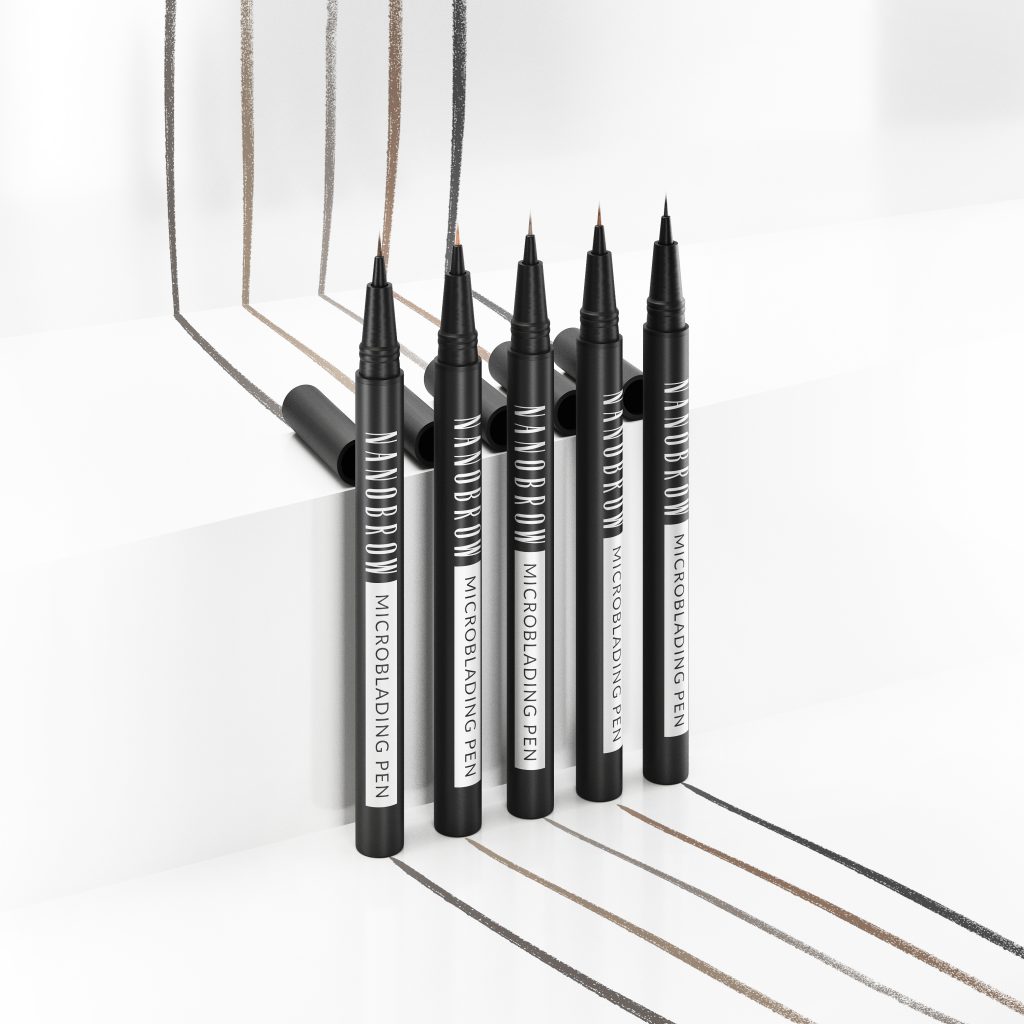 Precision brow pen