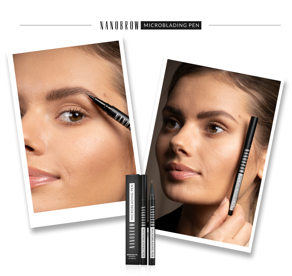 Precision brow pen