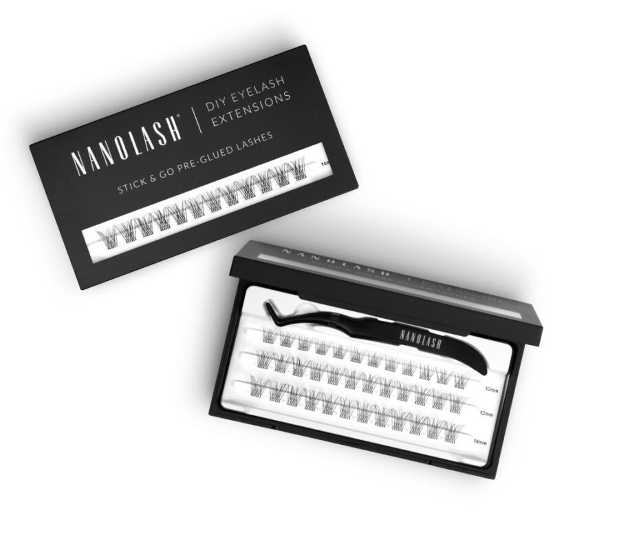 pre glued individual lashes nanolash